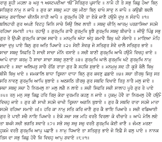 Daily Hukamnama Sri Darbar Sahib January 25, 2015