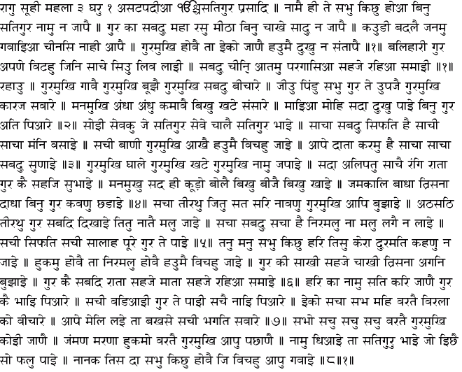 Hindi Hukamnama - January 25, 2015