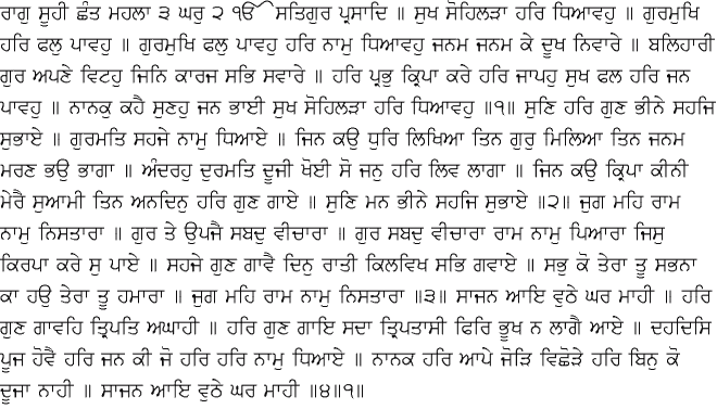 Daily Hukamnama Sri Darbar Sahib January 28, 2015