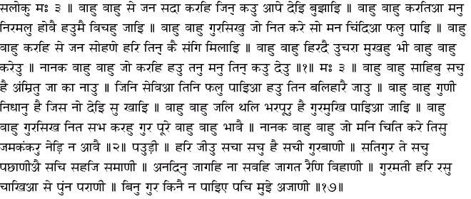 Hindi Hukamnama - February 3, 2015