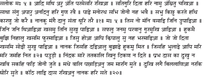 Hindi Hukamnama - April 19, 2015